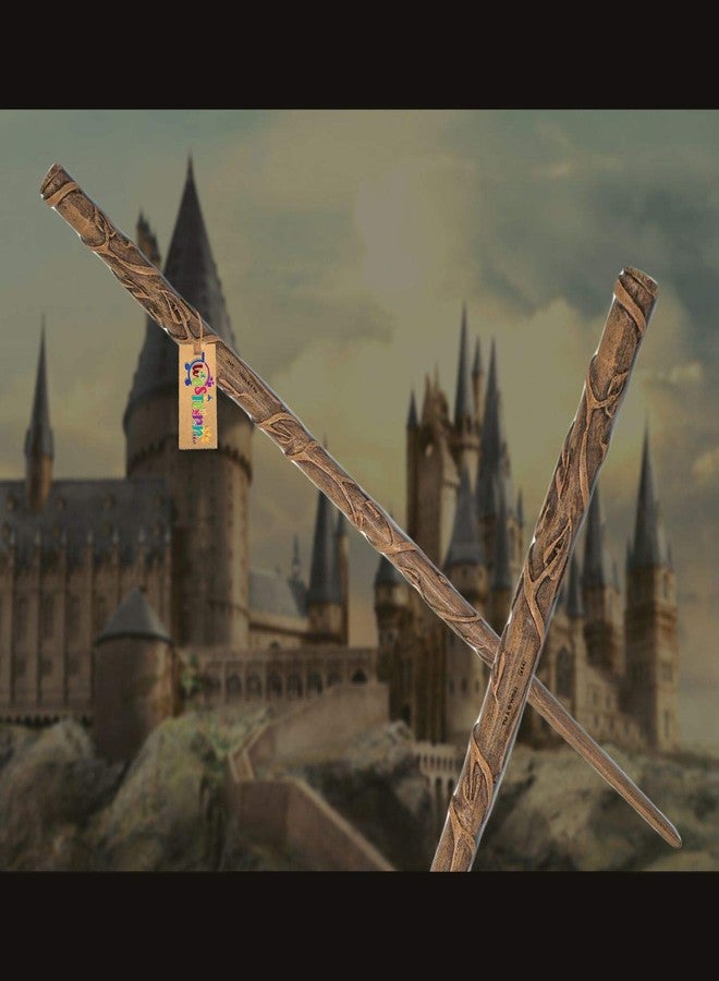 Western Era Classic Handcrafted Hermione Magic Sorcerer’s Granger Wand | Elegant Wizard Stick Collectible Cum Cosplay Accessory (34 CMs Length) - Image 4